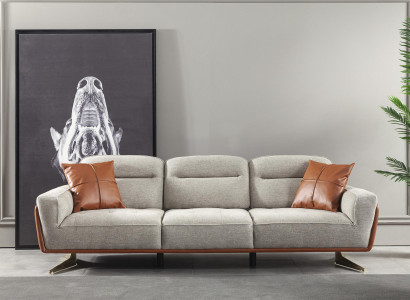 Cozy Couch Living room 260cm Big Sofa Couches Sofas Fabric Sofa Textile
